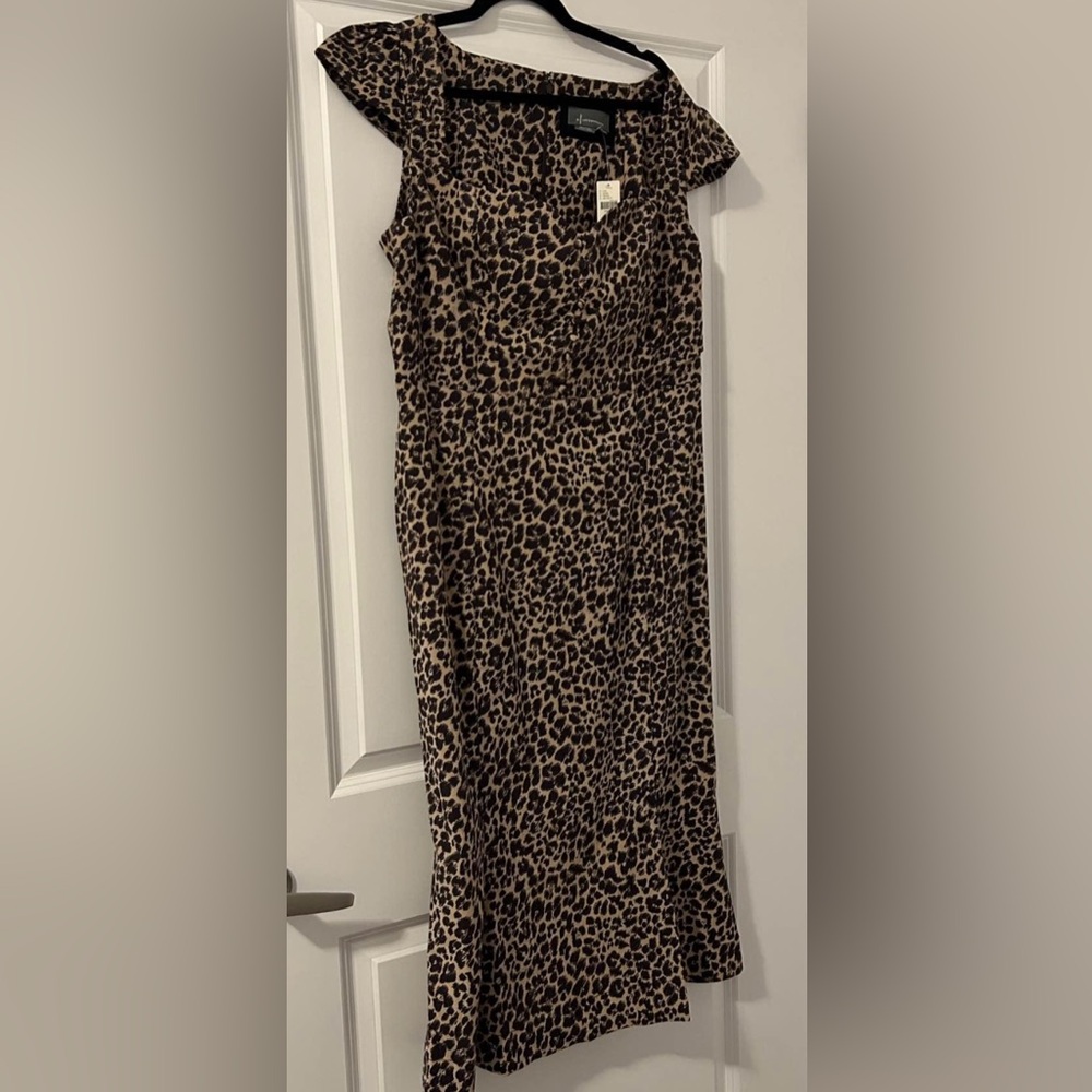 💫ANTHROPOLOGIE💫Cecily Fit & Flare Sweetheart Dress - Picture 5 of 6